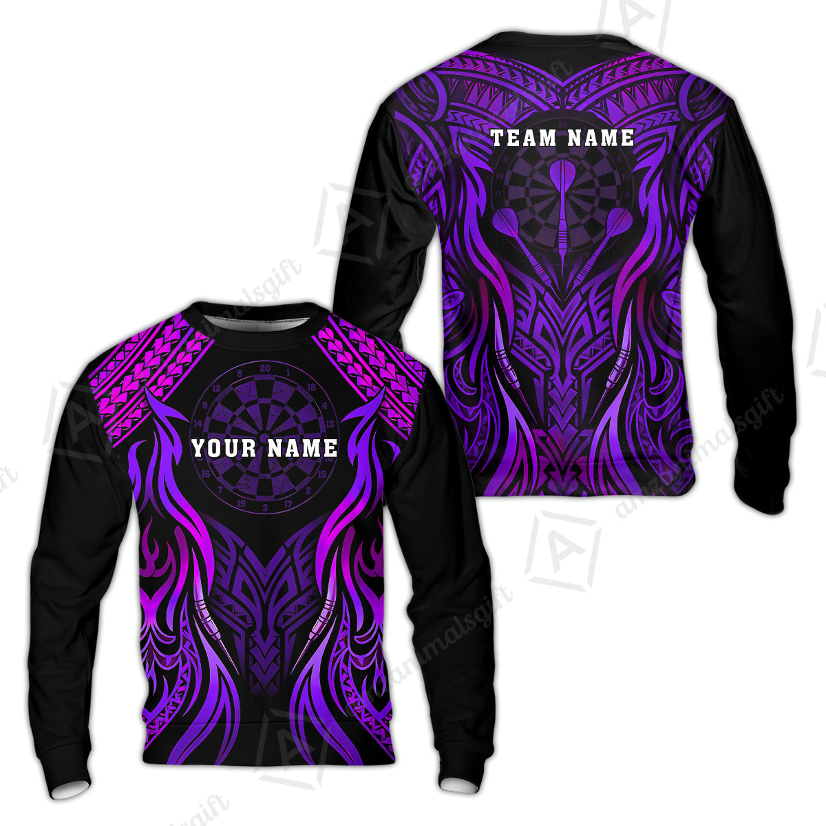 Sweatshirt||Purple