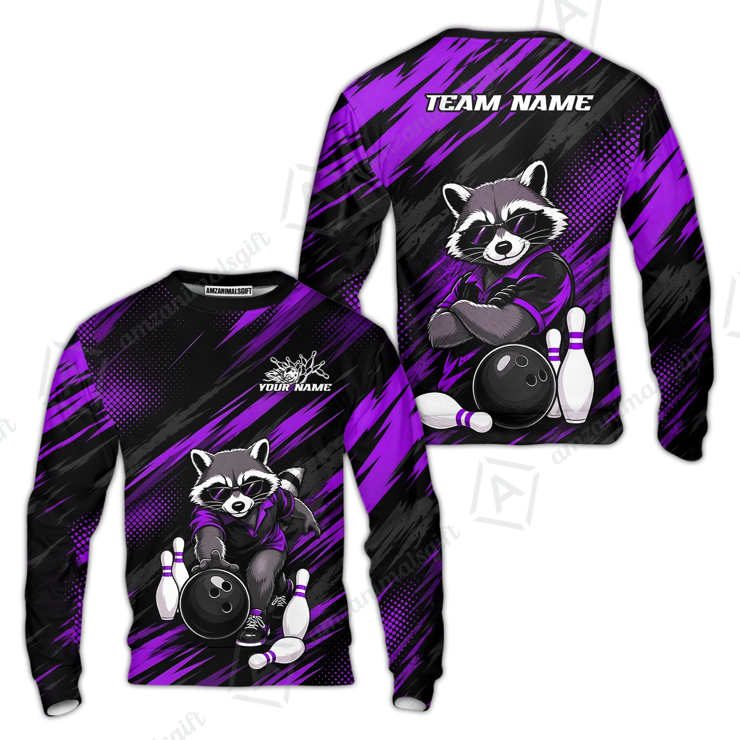Sweatshirt||Purple