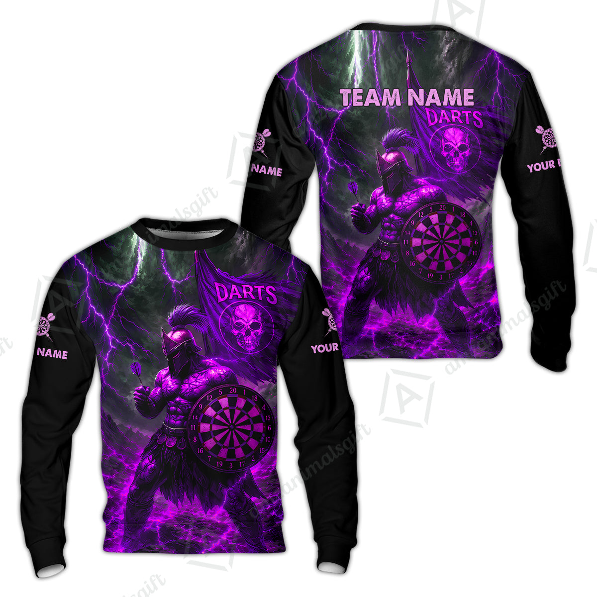 Sweatshirt||Purple