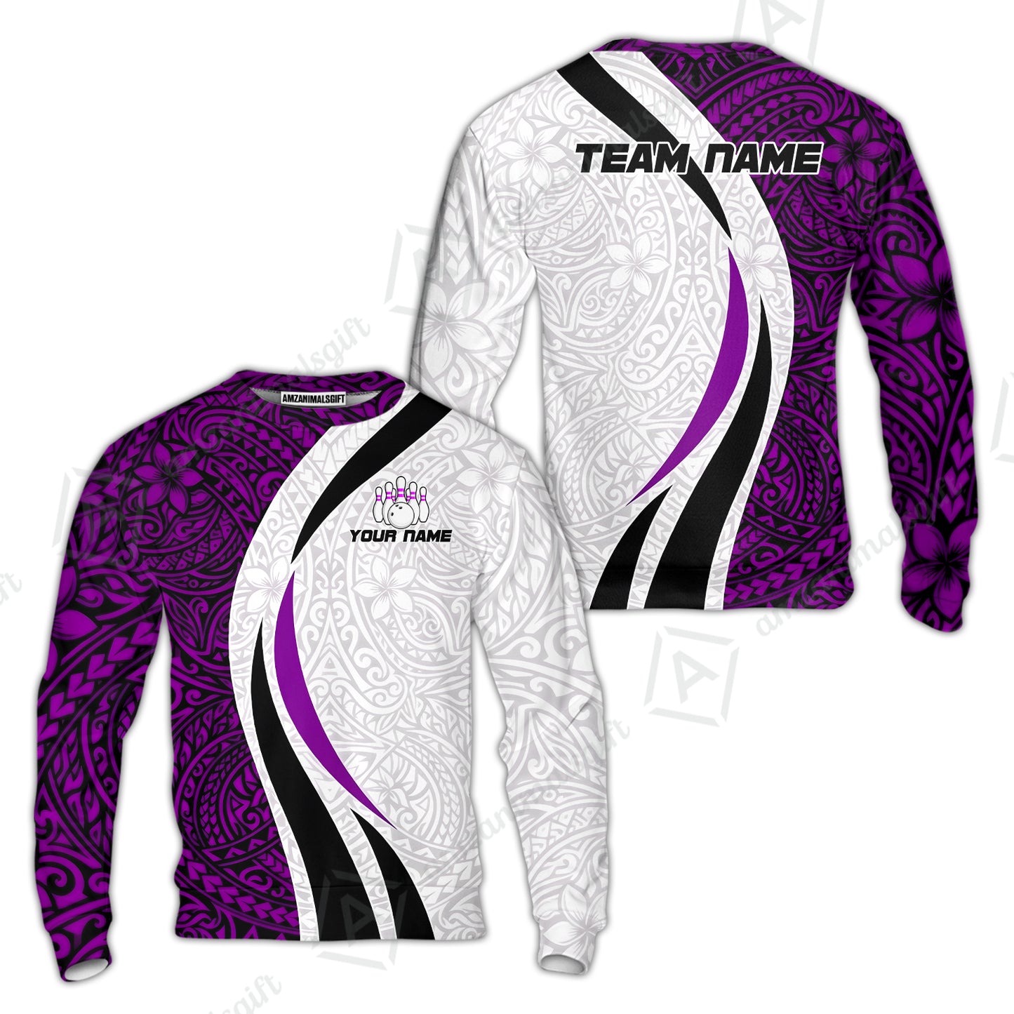 Sweatshirt||Purple
