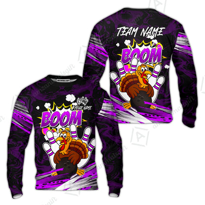 Sweatshirt||Purple