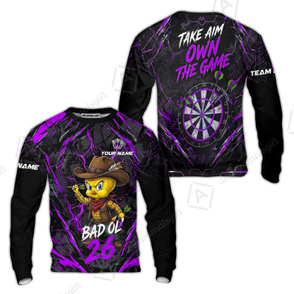 Sweatshirt||Purple