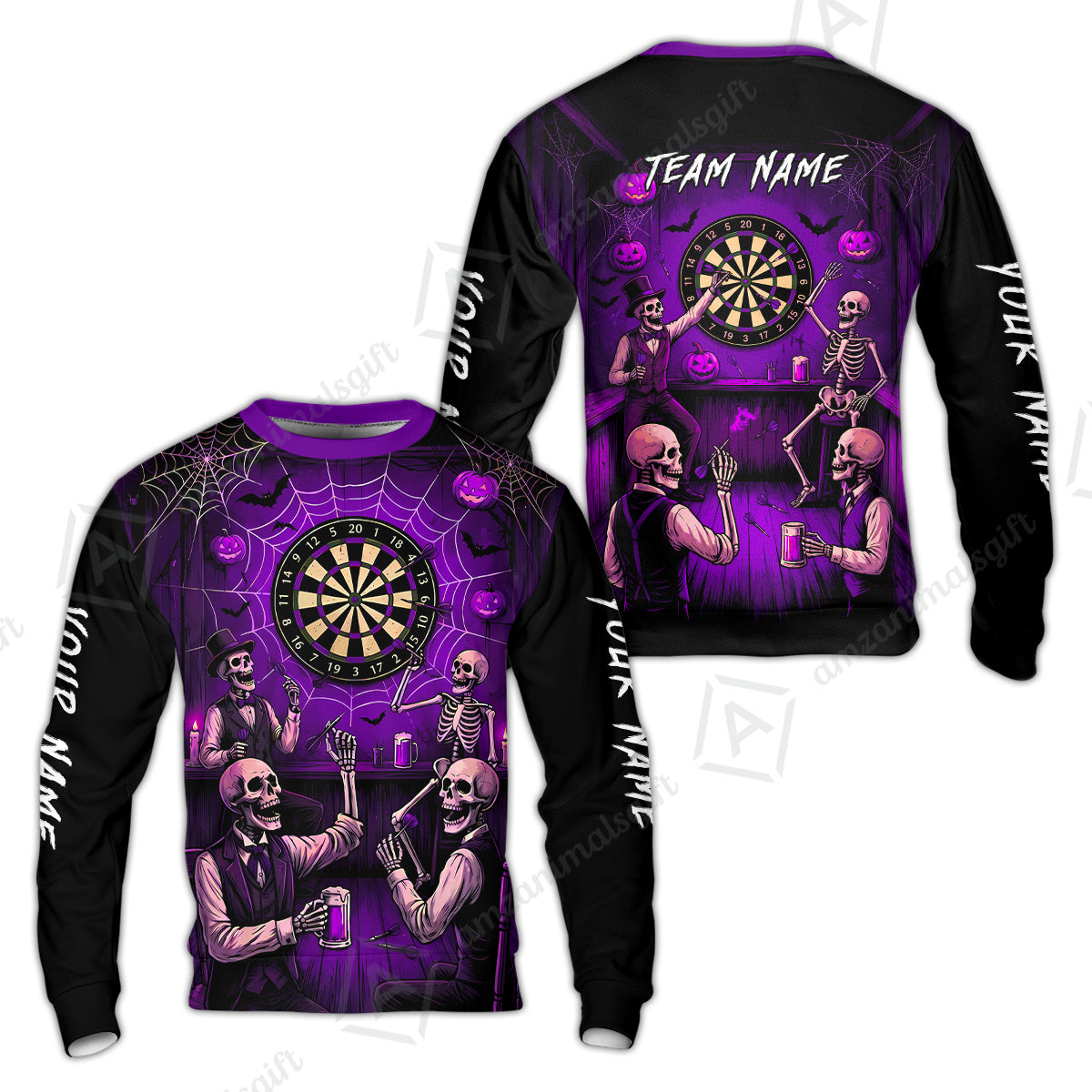 Sweatshirt||Purple