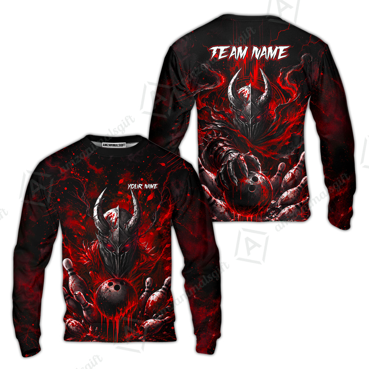 Sweatshirt||Red