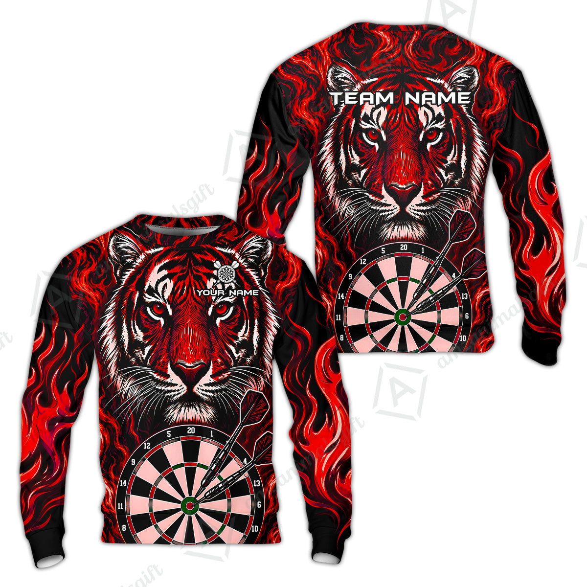 Sweatshirt||Red