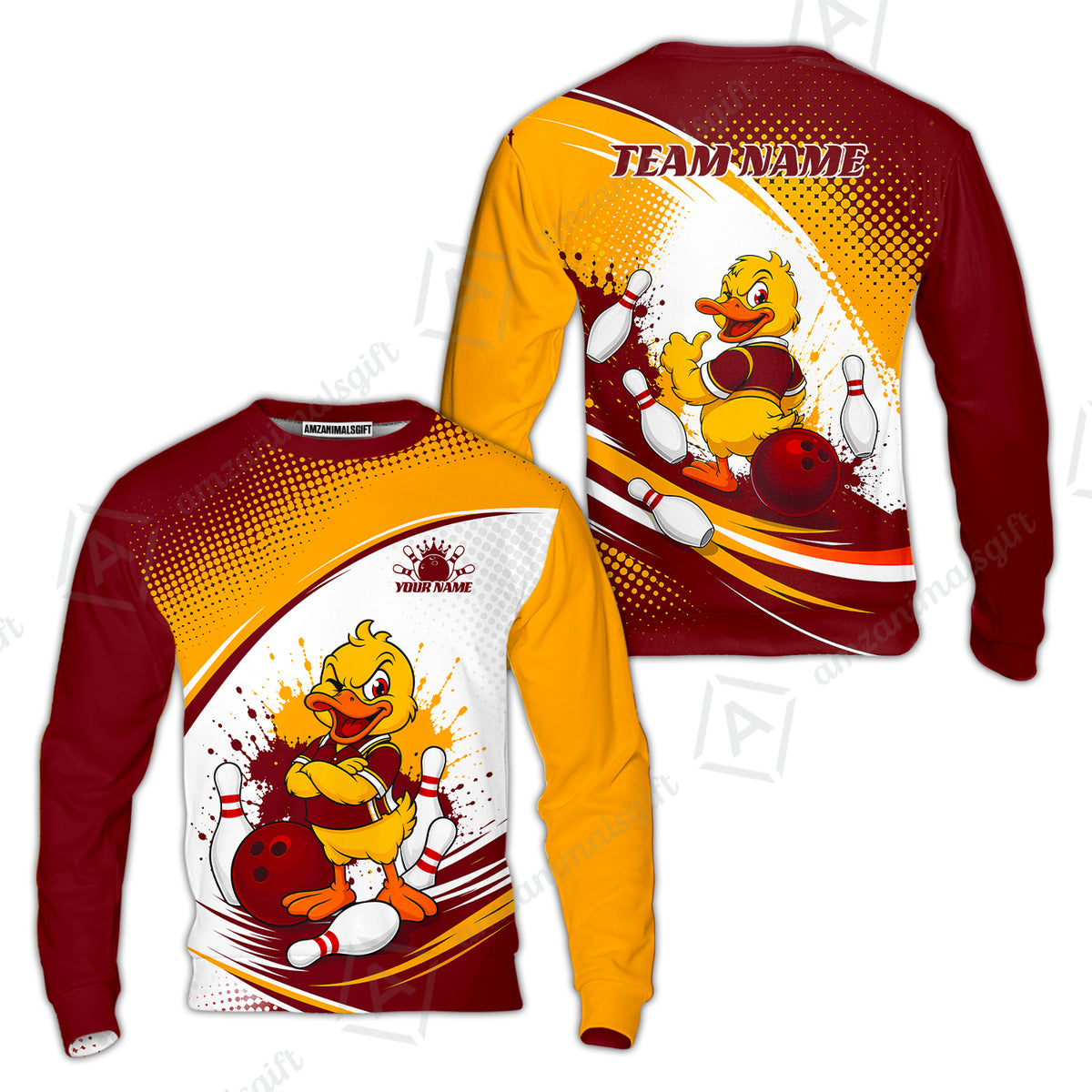 Sweatshirt||Red