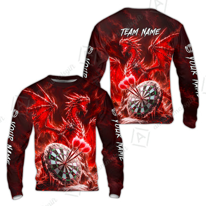Sweatshirt||Red