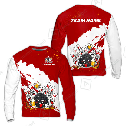 Sweatshirt||Red