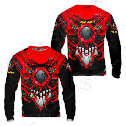 Sweatshirt||Red