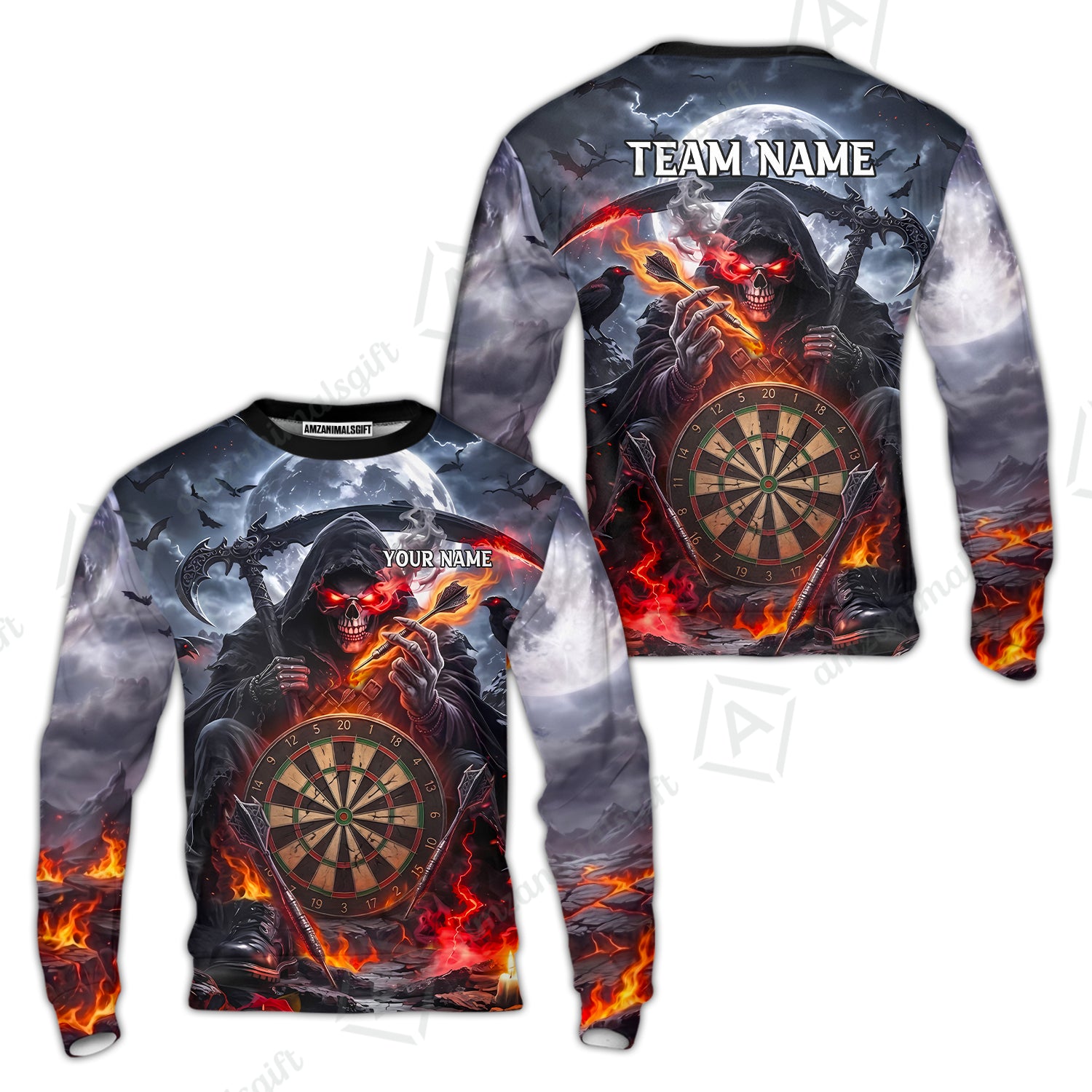 Sweatshirt||Red