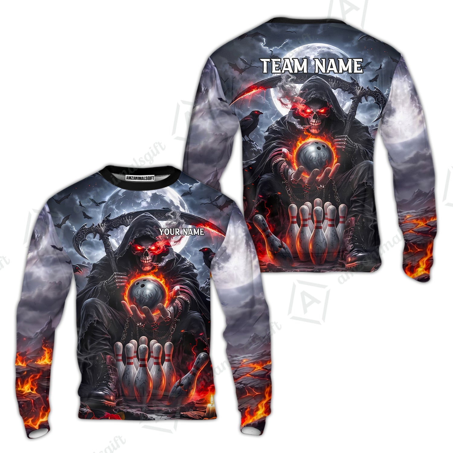 Sweatshirt||Red