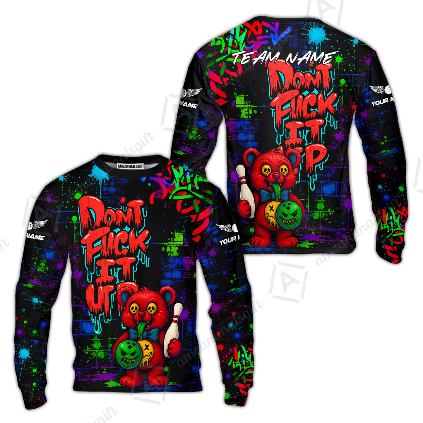Sweatshirt||Red