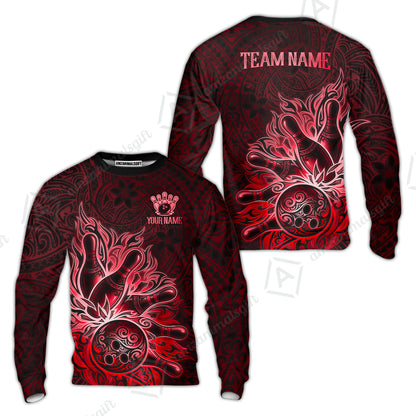 Sweatshirt||Red