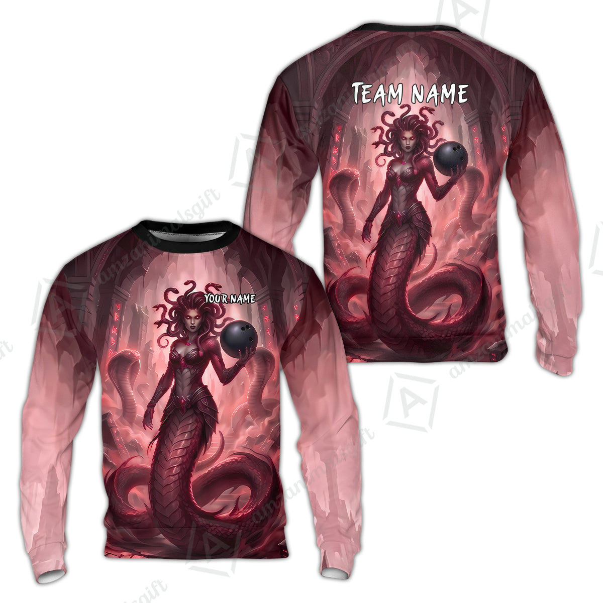 Sweatshirt||Red