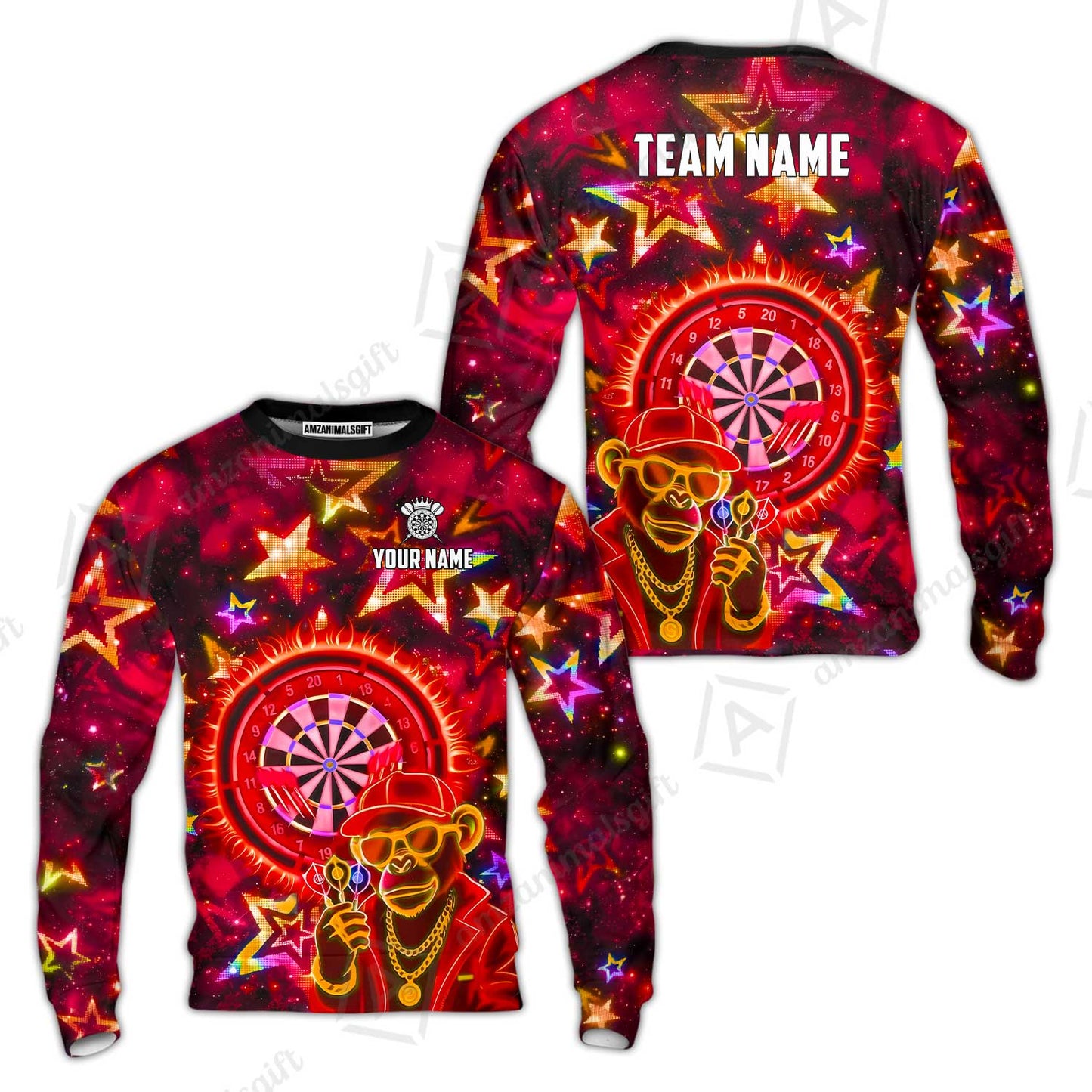 Sweatshirt||Red