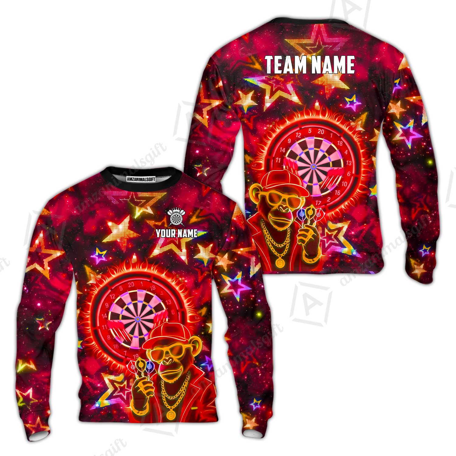 Sweatshirt||Red