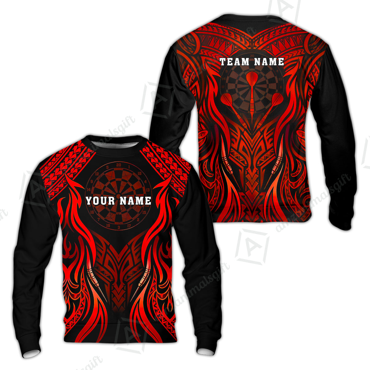 Sweatshirt||Red