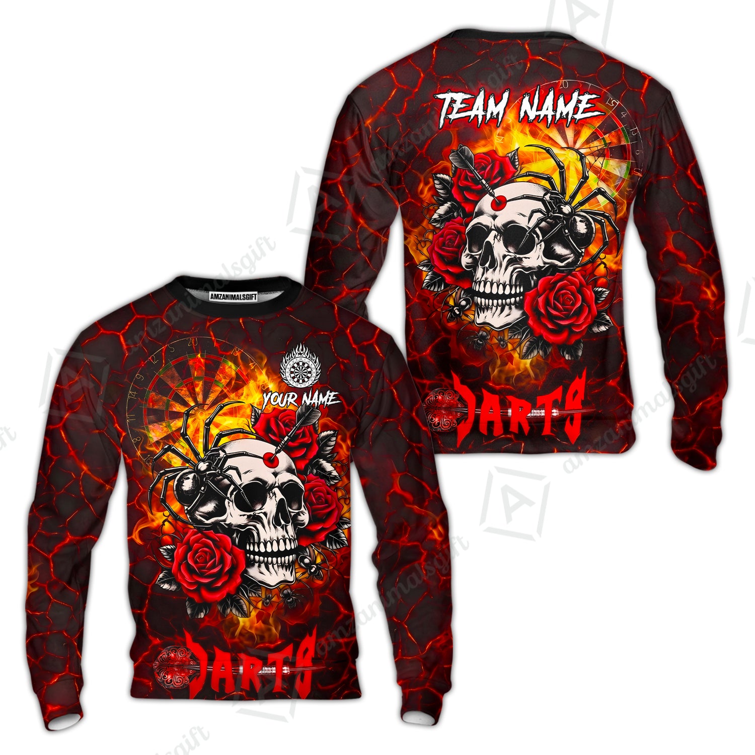 Sweatshirt||Red