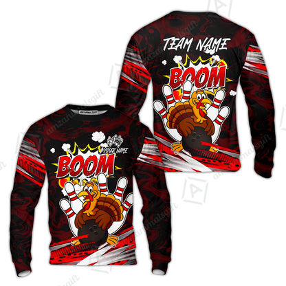 Sweatshirt||Red