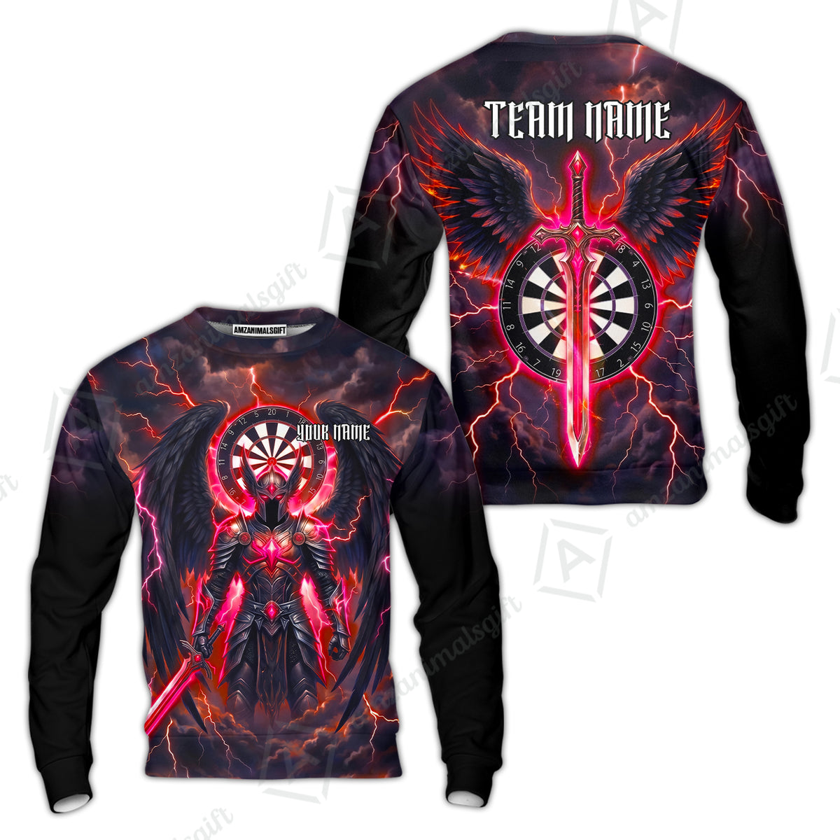 Sweatshirt||Red
