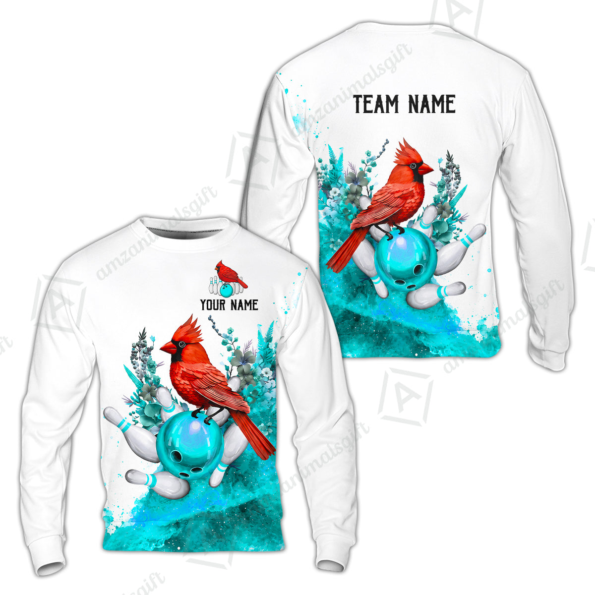 Sweatshirt||Turquoise
