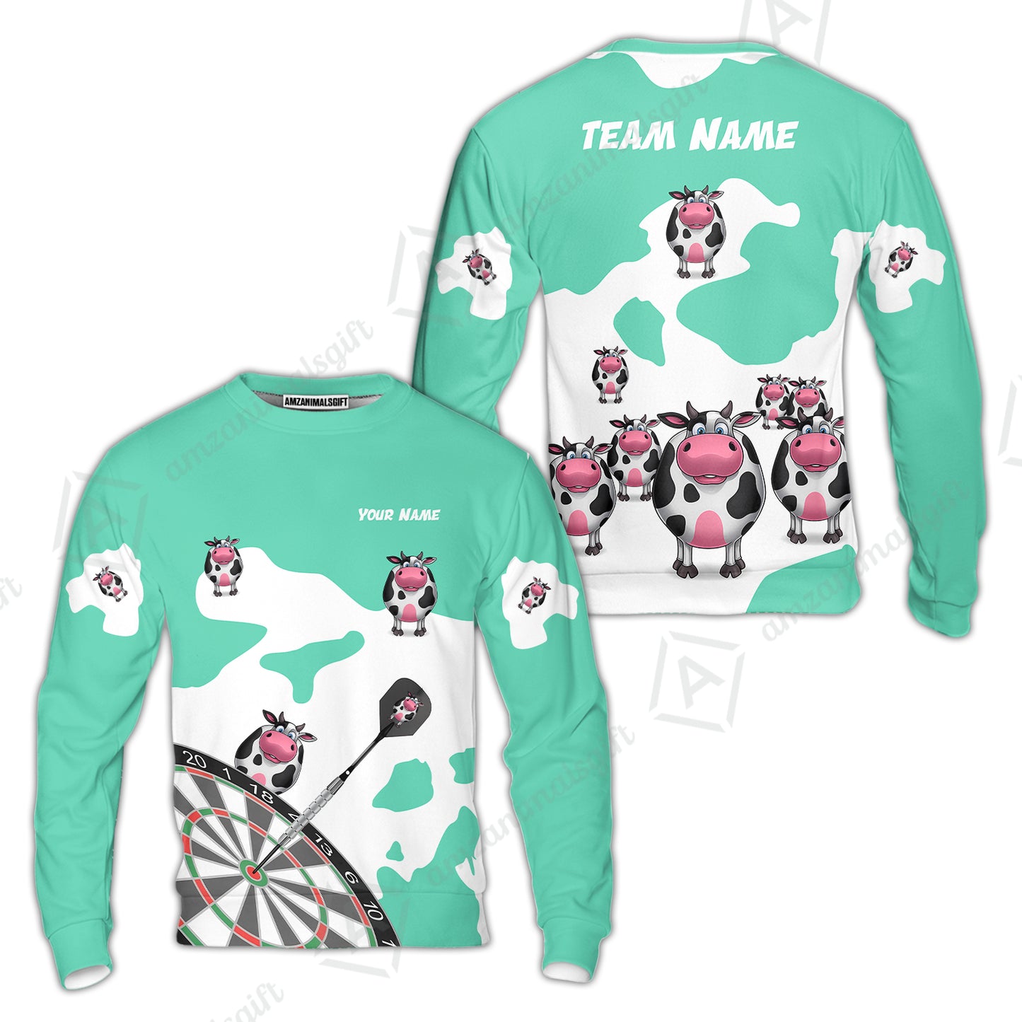 Sweatshirt||Turquoise