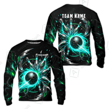 Sweatshirt||Turquoise