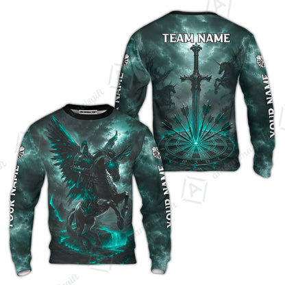 Sweatshirt||Turquoise