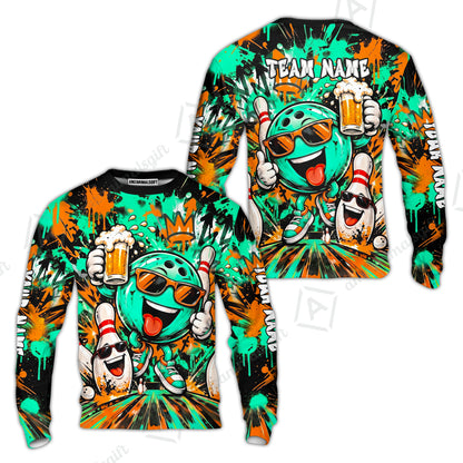 Sweatshirt||Turquoise