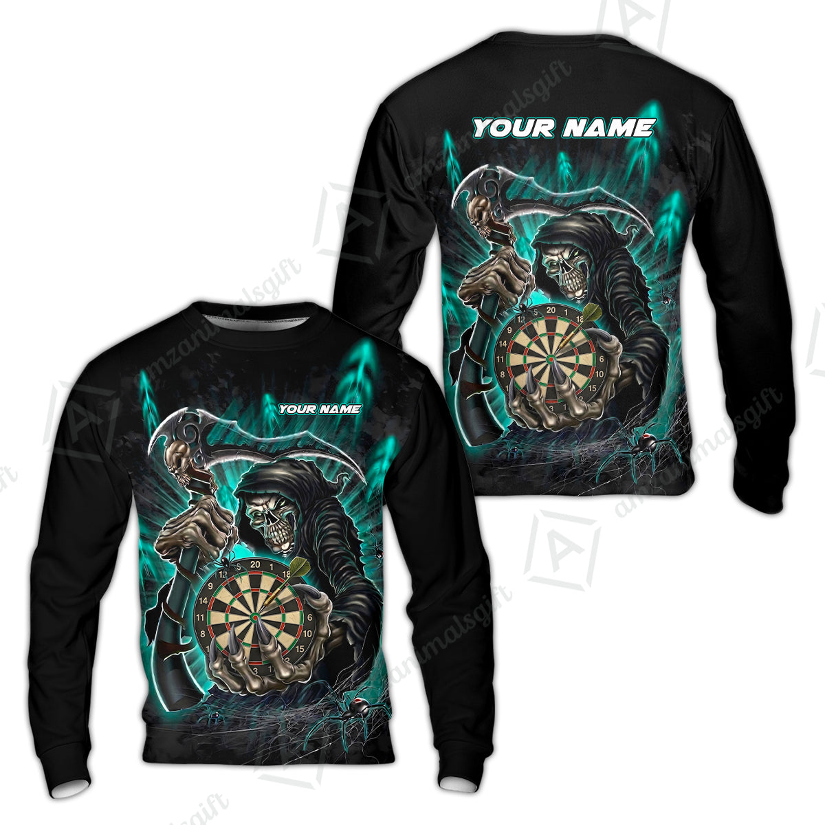 Sweatshirt||Turquoise