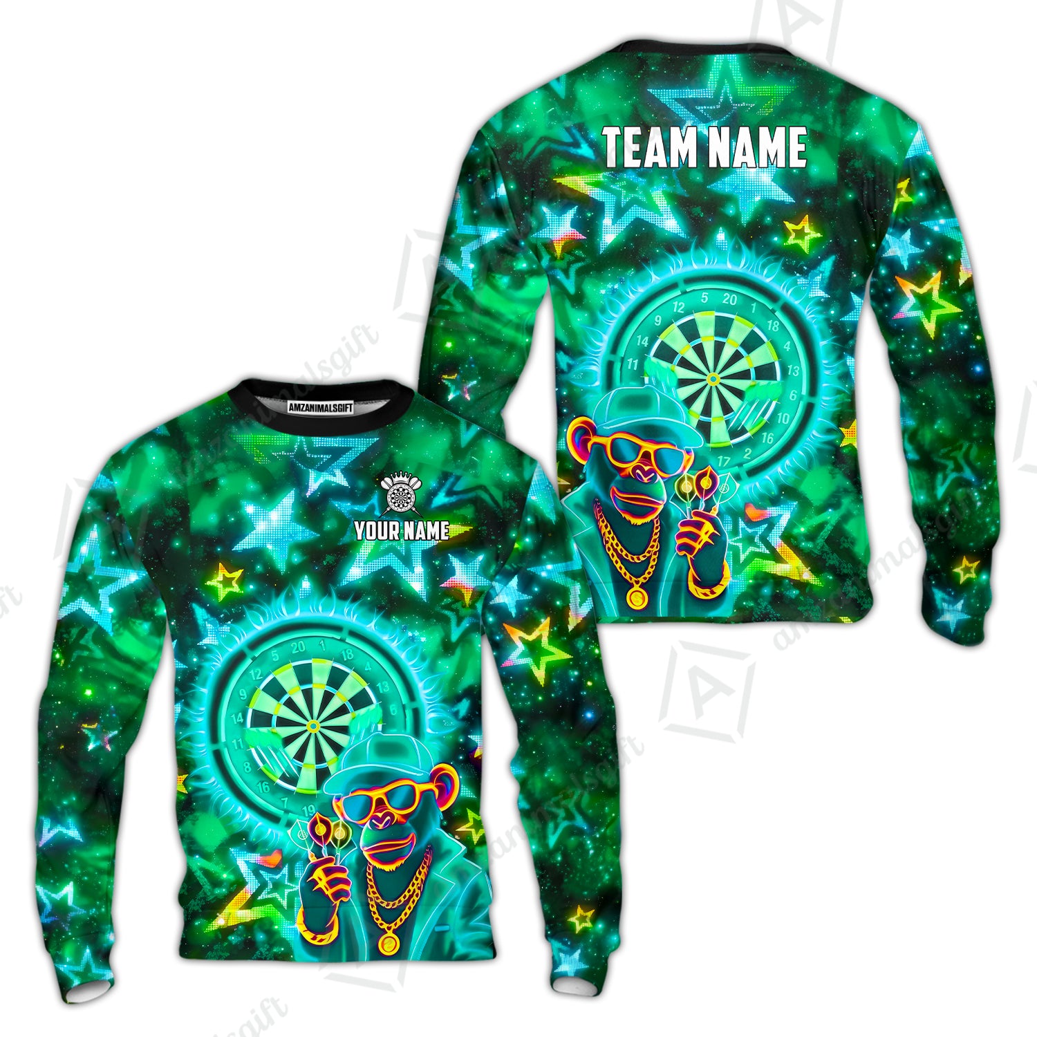 Sweatshirt||Turquoise