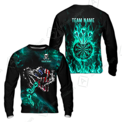 Sweatshirt||Turquoise
