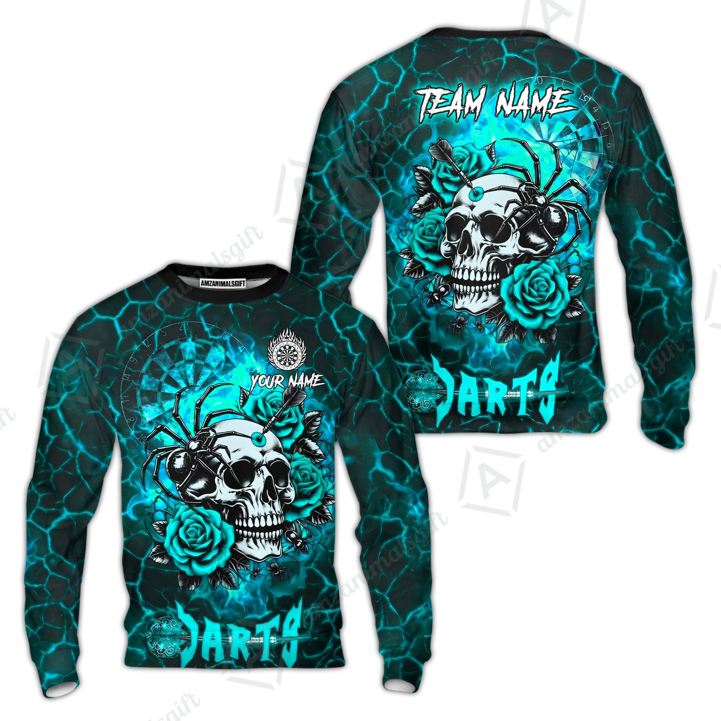 Sweatshirt||Turquoise