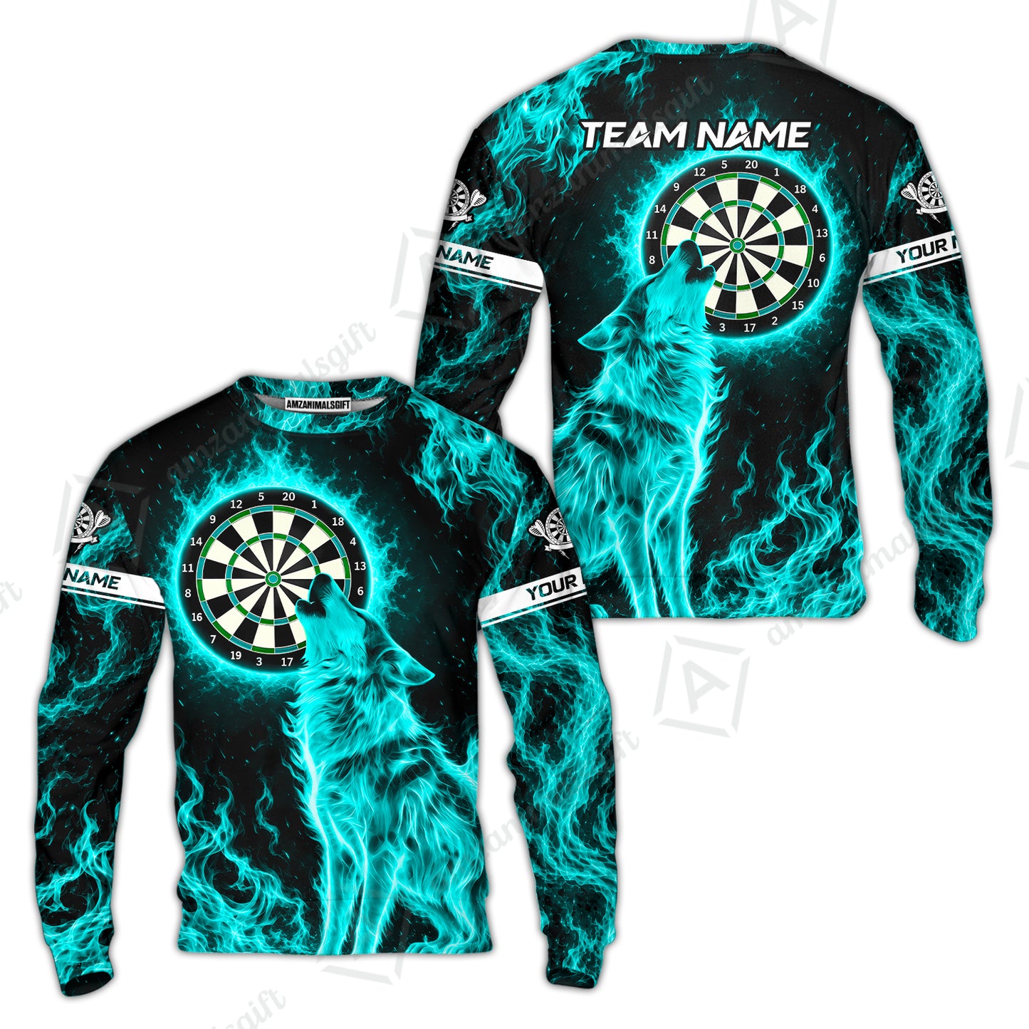 Sweatshirt||Turquoise