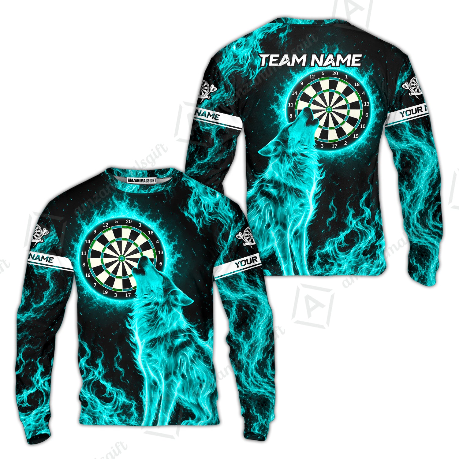 Sweatshirt||Turquoise