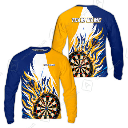 Customized Dynamic Dartboard Speed Swoosh Darts Jersey, Personalized Name And Team Name For Players