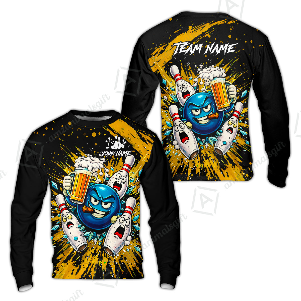 Sweatshirt||Yellow