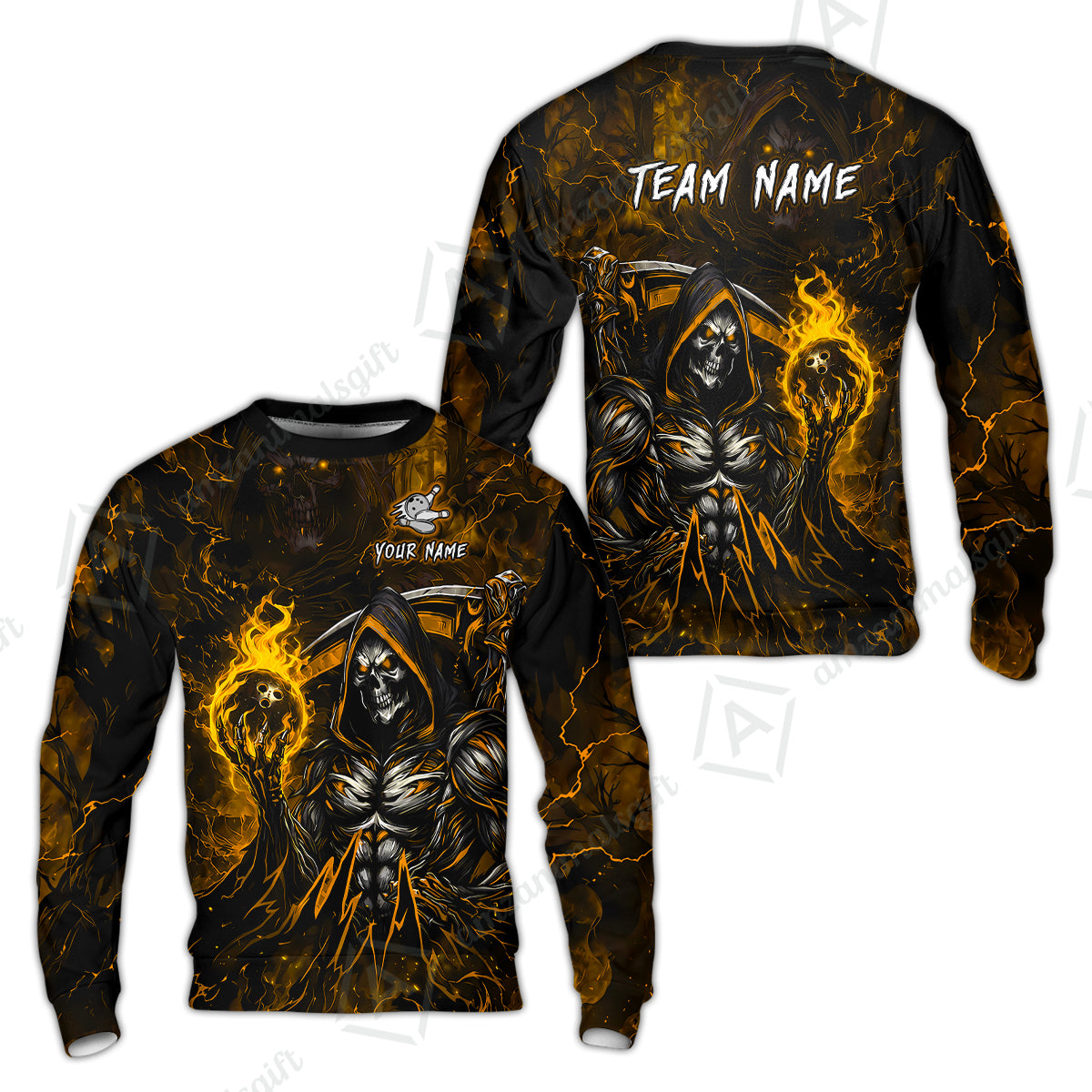 Sweatshirt||Yellow