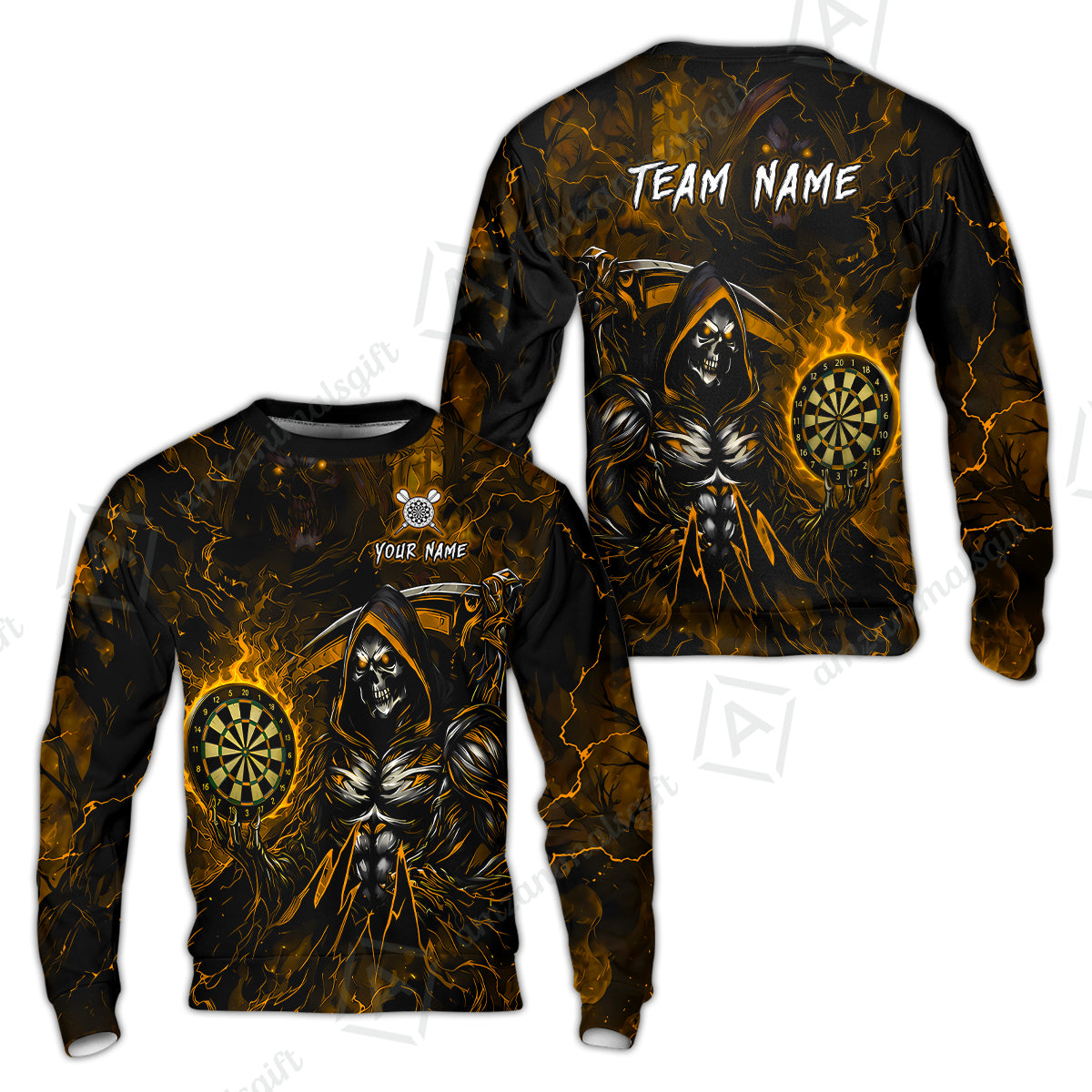 Sweatshirt||Yellow