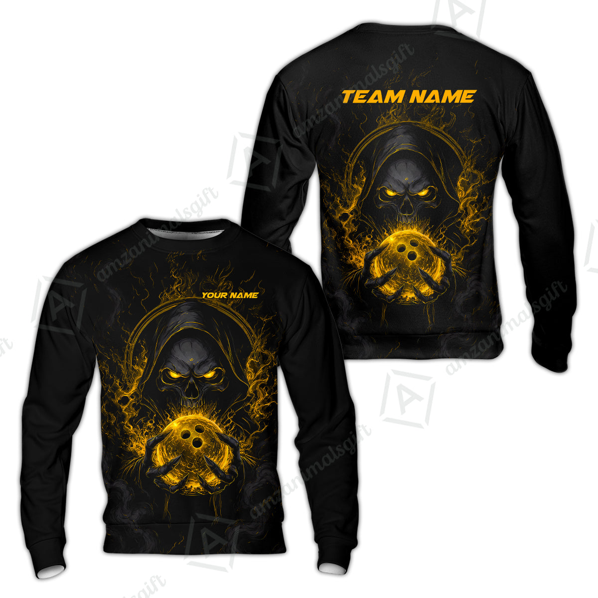 Sweatshirt||Yellow