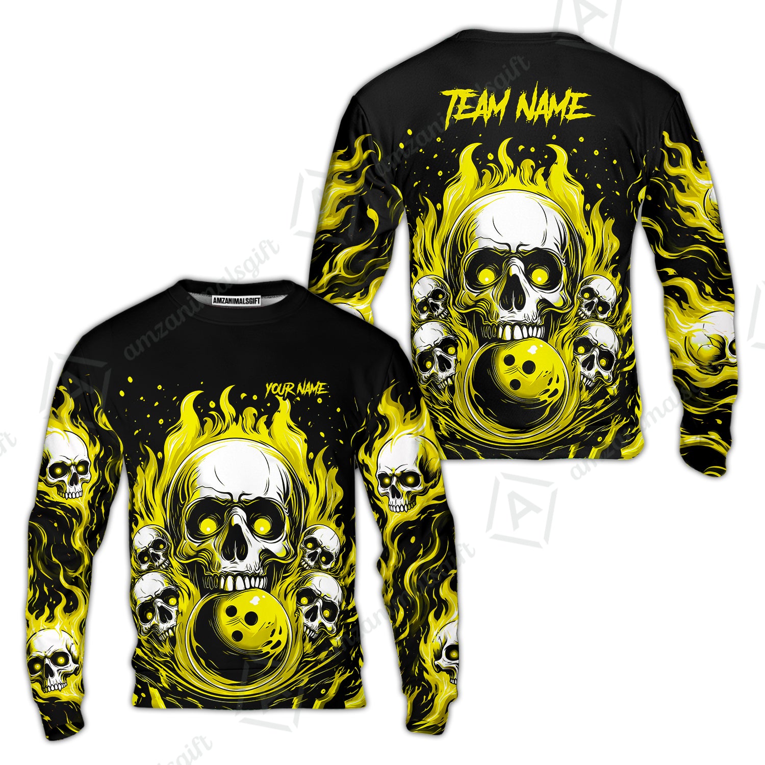 Sweatshirt||Yellow