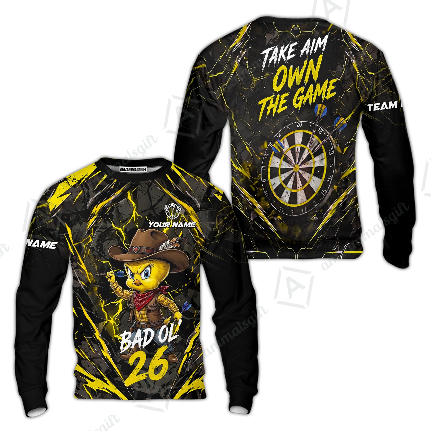 Sweatshirt||Yellow