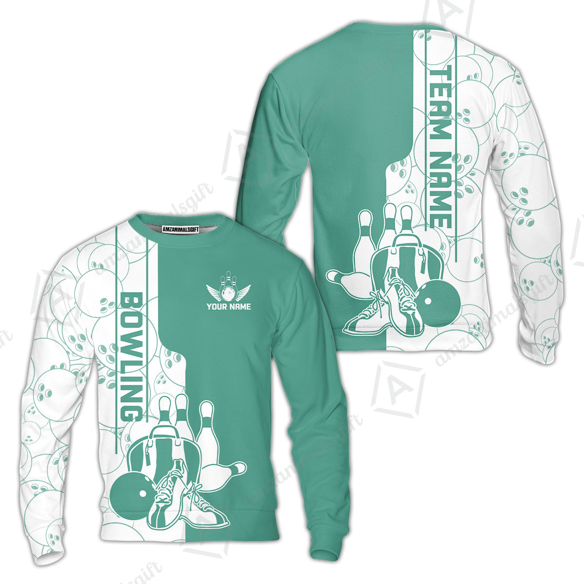 Custom Bowling Team Jersey Bowling Shoes Polo Shirts, Bowling Team Uniforms, Personalized Name And Team Name