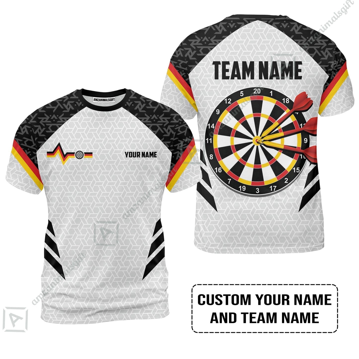 Custom Germany Darts Hawaiian Shirt, Personalized Darts For Team Hawaiian Shirt