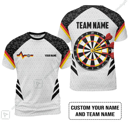 Custom Germany Darts Hawaiian Shirt, Personalized Darts For Team Hawaiian Shirt
