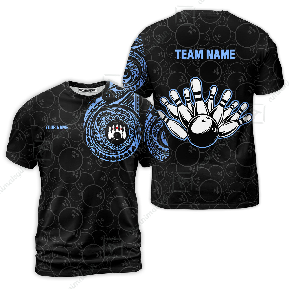 T-Shirt||Blue