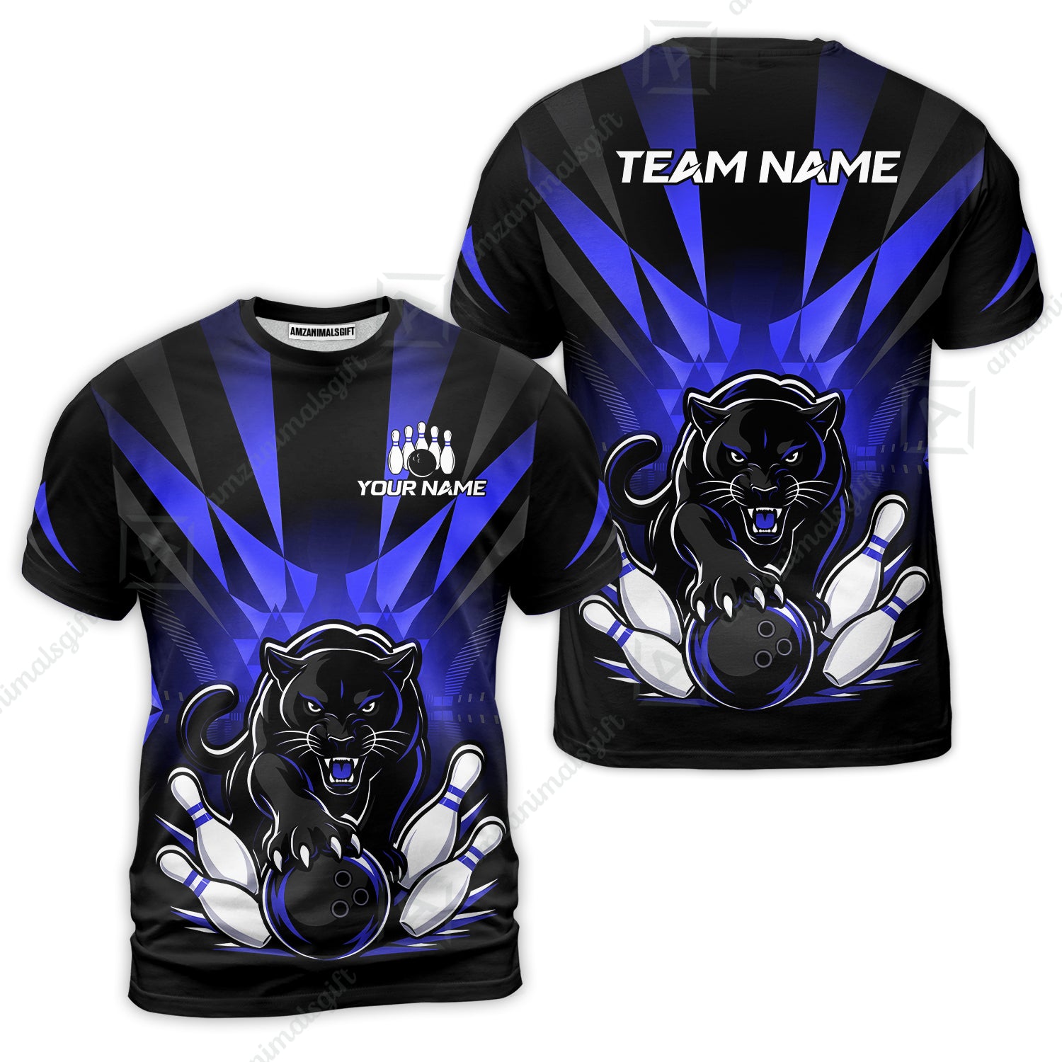 T-Shirt||Blue