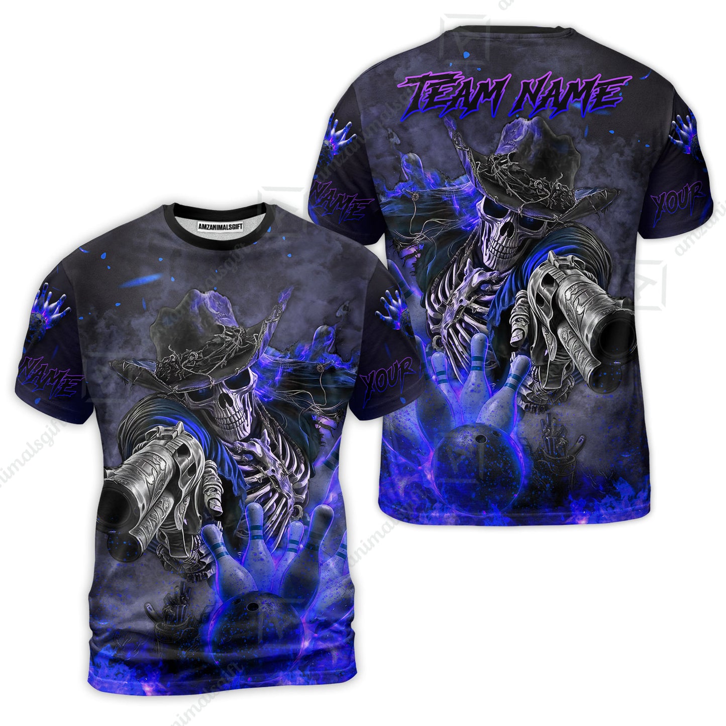 T-Shirt||Blue