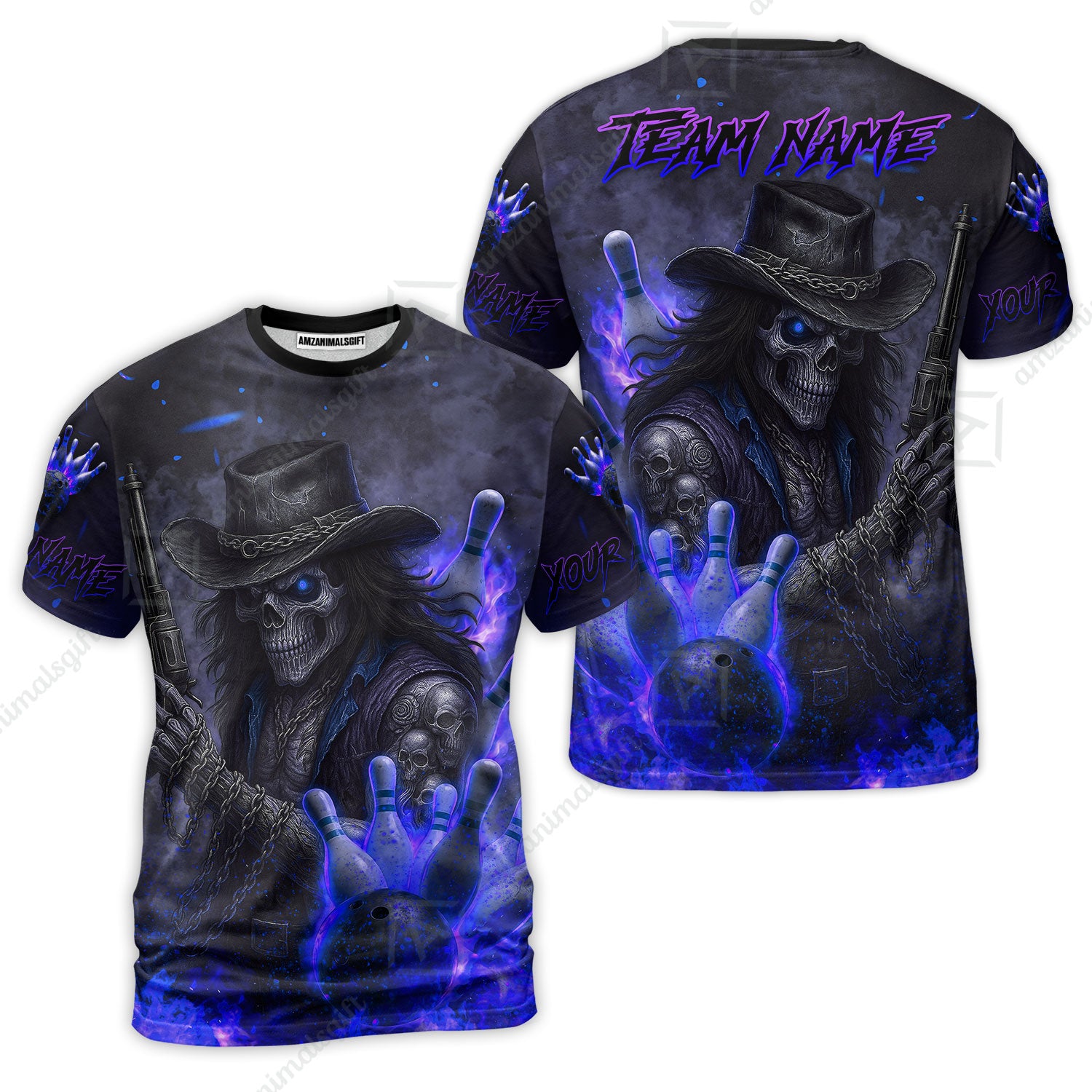 T-Shirt||Blue