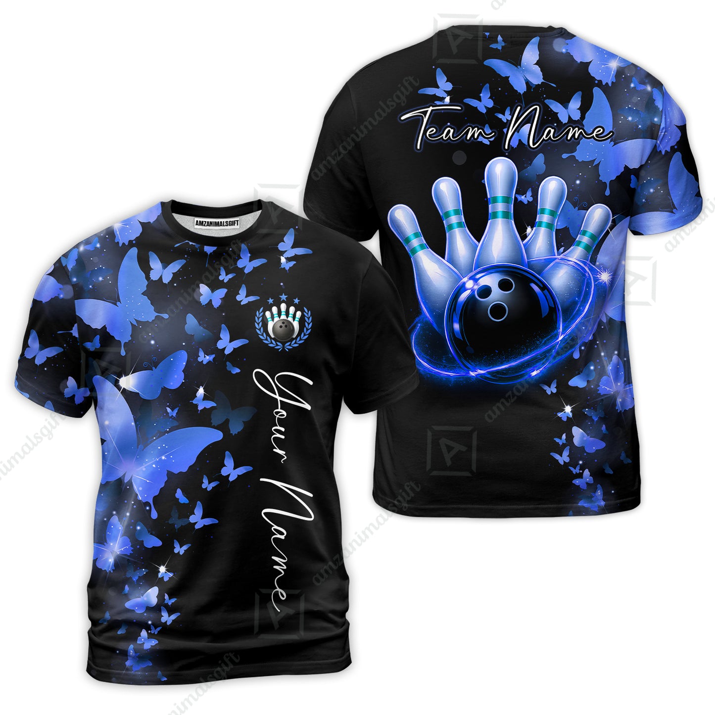 T-Shirt||Blue